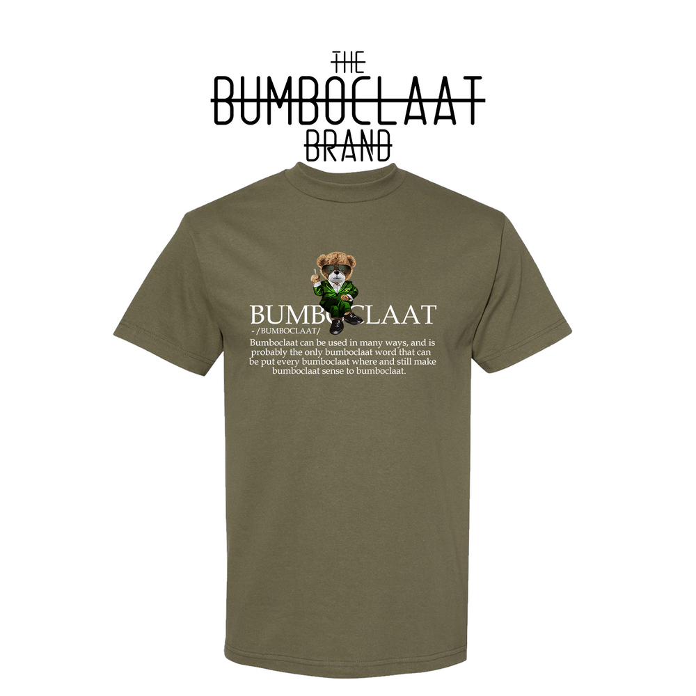 Military Green T-shirt Description