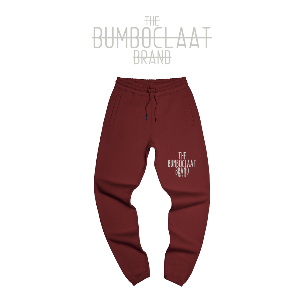 Oxblood Sweatpants Branded OG